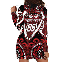 Custom Aotearoa Ngapuhi Hoodie Dress Maori Tribal Pattern LT05 - Polynesian Pride