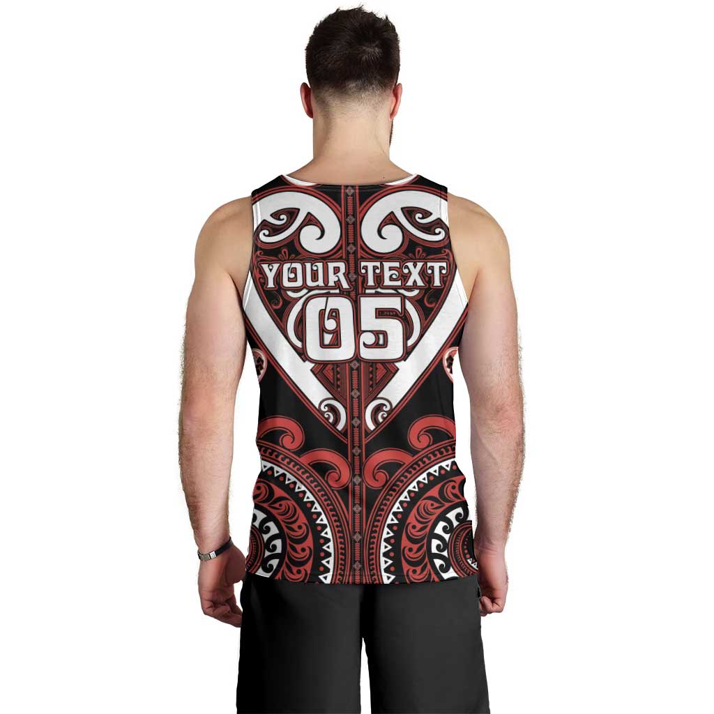 Custom Aotearoa Ngapuhi Men Tank Top Maori Tribal Pattern LT05 - Polynesian Pride