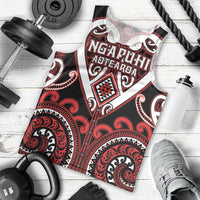 Custom Aotearoa Ngapuhi Men Tank Top Maori Tribal Pattern LT05 - Polynesian Pride