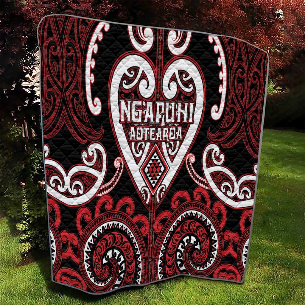 Aotearoa Ngapuhi Quilt Maori Tribal Pattern