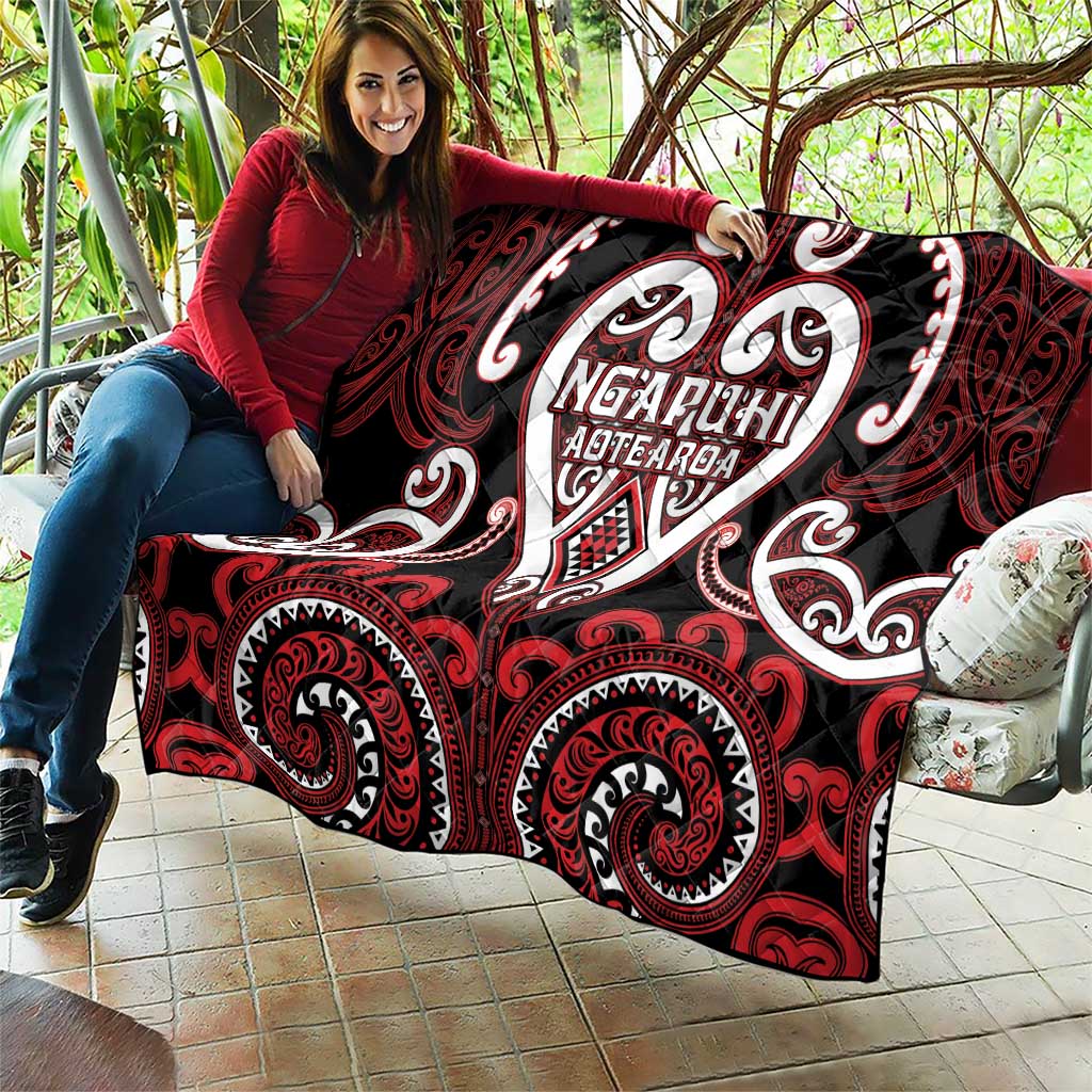 Aotearoa Ngapuhi Quilt Maori Tribal Pattern