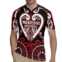 Custom Aotearoa Ngapuhi Rugby Jersey Maori Tribal Pattern LT05 - Polynesian Pride