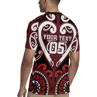 Custom Aotearoa Ngapuhi Rugby Jersey Maori Tribal Pattern LT05 - Polynesian Pride