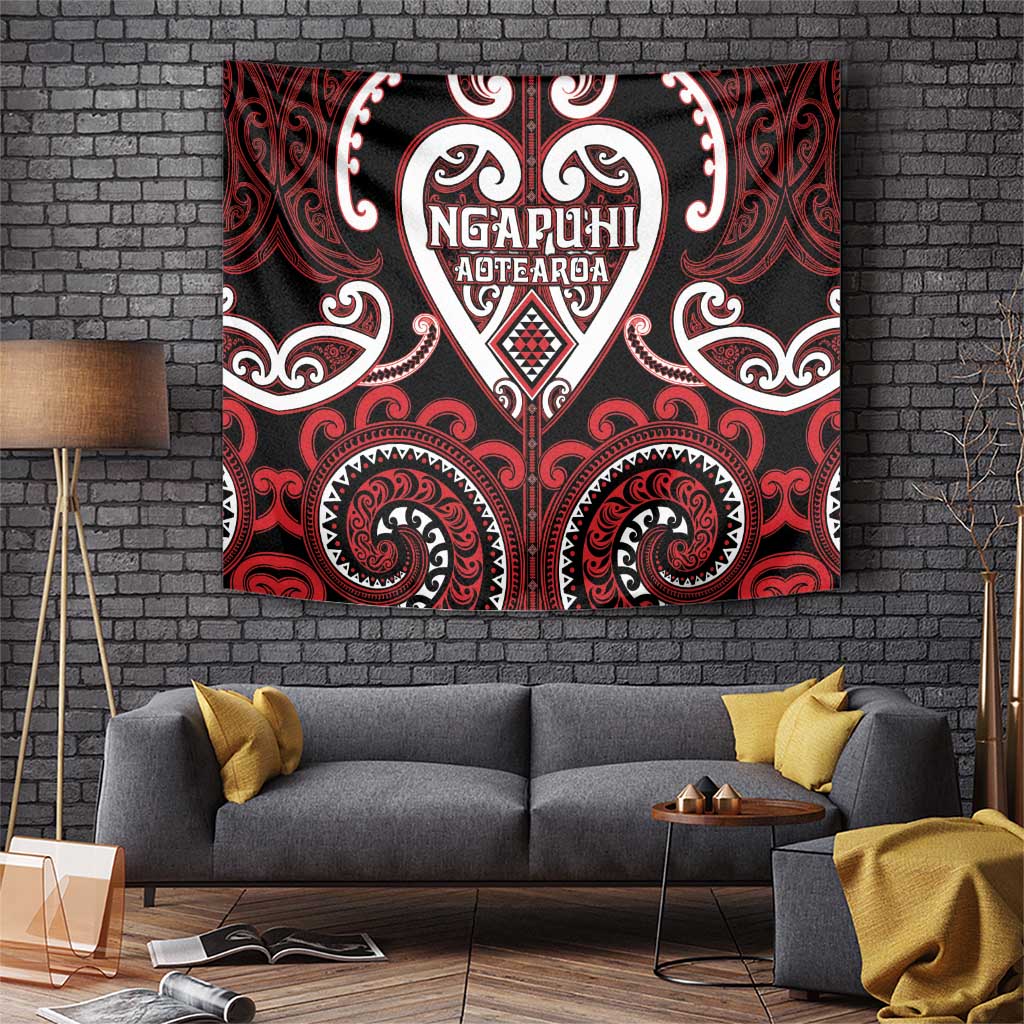 Aotearoa Ngapuhi Tapestry Maori Tribal Pattern