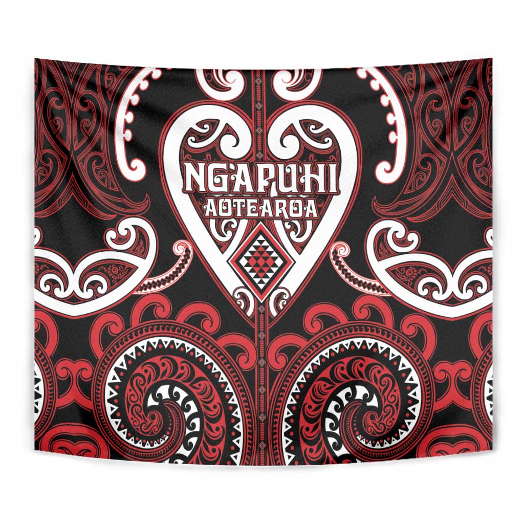 Aotearoa Ngapuhi Tapestry Maori Tribal Pattern