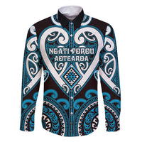 Custom Aotearoa Ngati Porou Family Matching Mermaid Dress and Hawaiian Shirt Maori Tribal Pattern