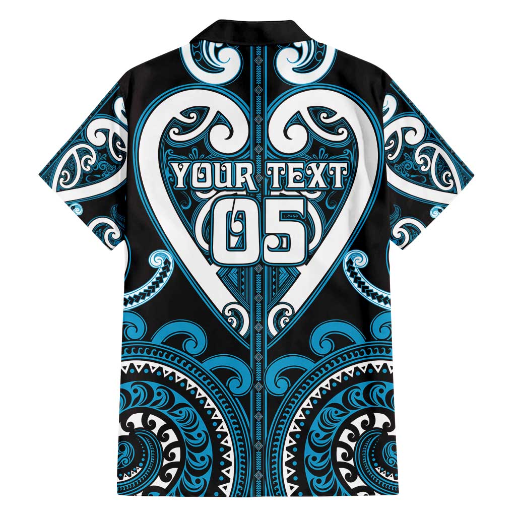 Custom Aotearoa Ngati Porou Family Matching Off Shoulder Maxi Dress and Hawaiian Shirt Maori Tribal Pattern