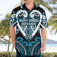 Custom Aotearoa Ngati Porou Hawaiian Shirt Maori Tribal Pattern LT05 - Polynesian Pride