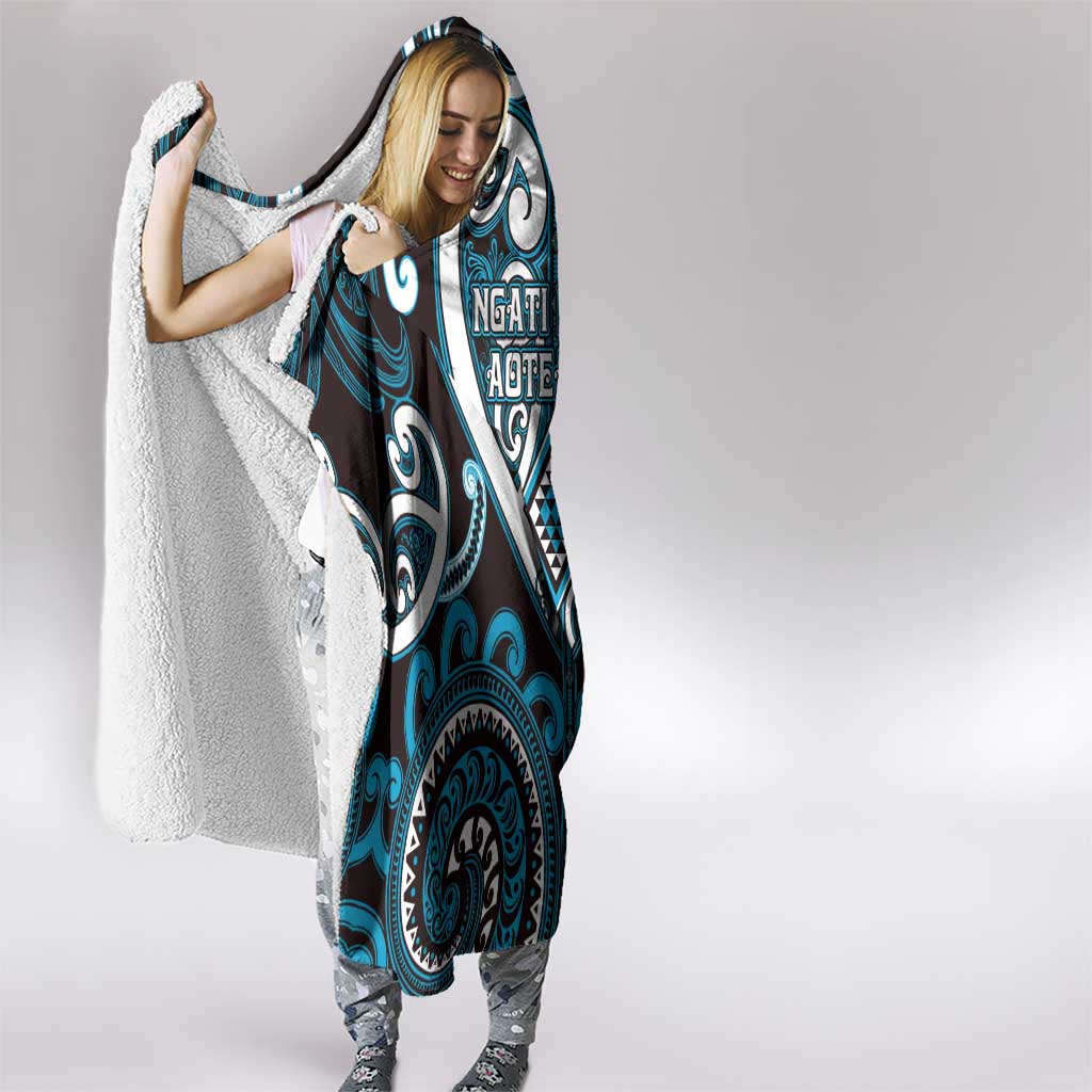 Aotearoa Ngati Porou Hooded Blanket Maori Tribal Pattern LT05 - Polynesian Pride