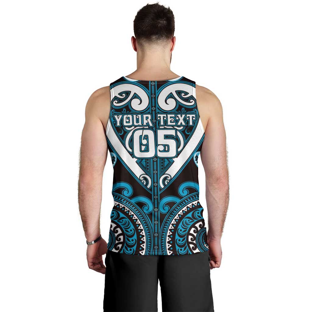 Custom Aotearoa Ngati Porou Men Tank Top Maori Tribal Pattern LT05 - Polynesian Pride