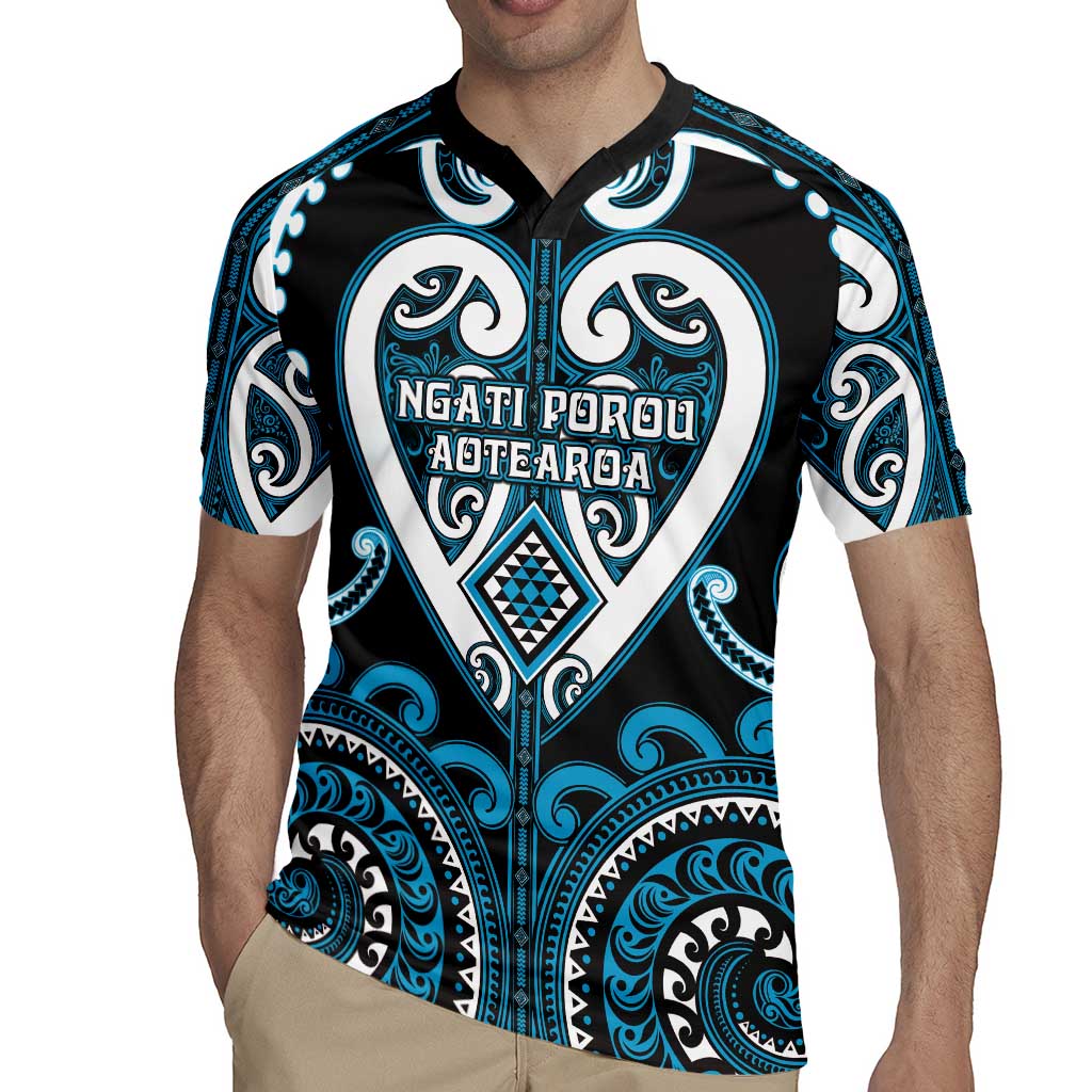 Custom Aotearoa Ngati Porou Rugby Jersey Maori Tribal Pattern LT05 - Polynesian Pride