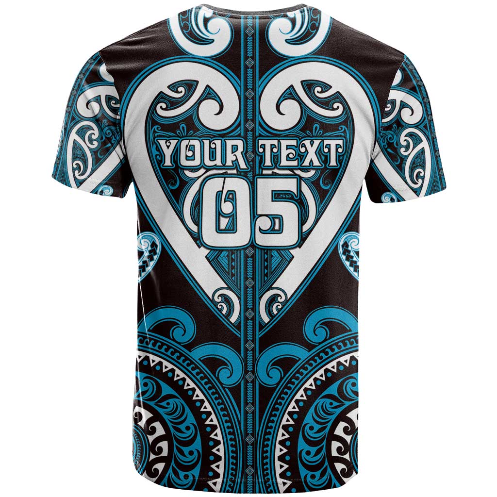 Custom Aotearoa Ngati Porou T Shirt Maori Tribal Pattern
