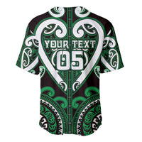 Custom Aotearoa Ngai Tahu Baseball Jersey Maori Tribal Pattern