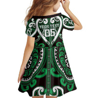 Custom Aotearoa Ngai Tahu Family Matching Tank Maxi Dress and Hawaiian Shirt Maori Tribal Pattern