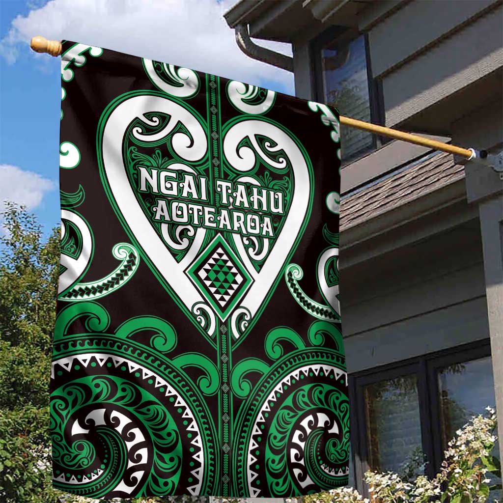 Aotearoa Ngai Tahu Garden Flag Maori Tribal Pattern