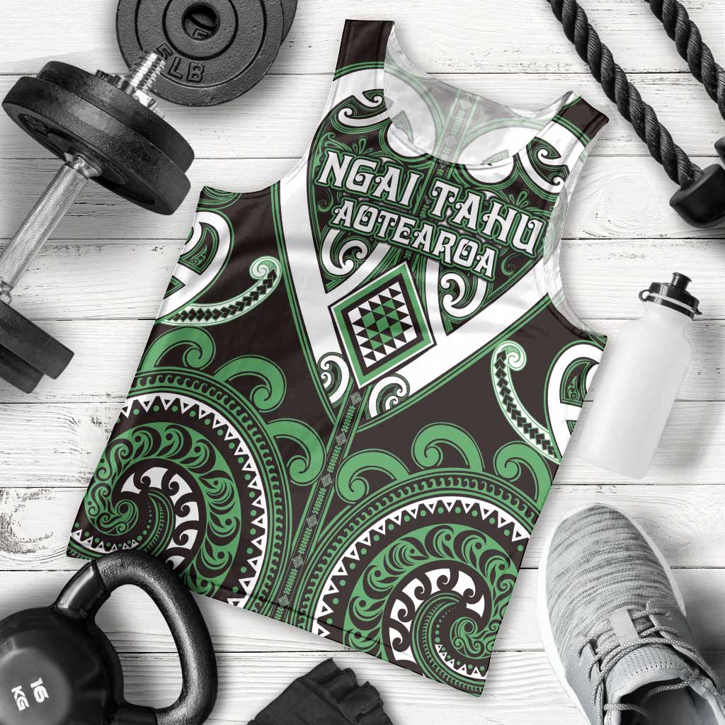 Custom Aotearoa Ngai Tahu Men Tank Top Maori Tribal Pattern LT05 - Polynesian Pride