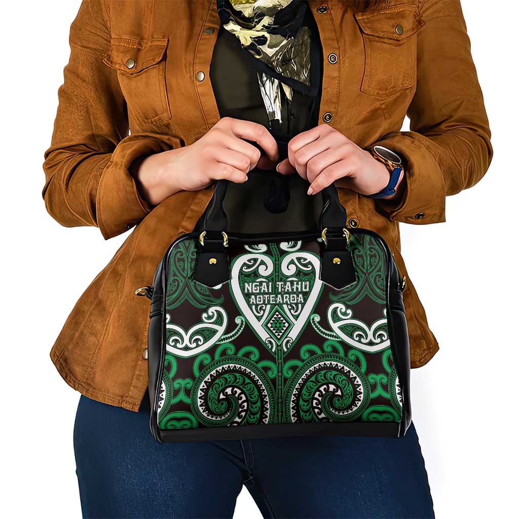 Aotearoa Ngai Tahu Shoulder Handbag Maori Tribal Pattern