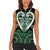 Custom Aotearoa Ngai Tahu Women Sleeveless Polo Shirt Maori Tribal Pattern