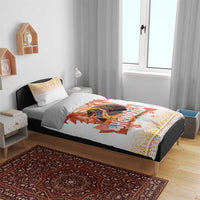 Hawaiian Volcano Lava Flow Bedding Set With Hawaiian Tapa Pattern LT05 - Polynesian Pride