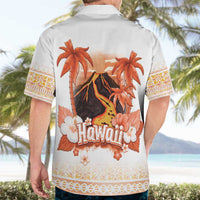 Hawaiian Volcano Lava Flow Hawaiian Shirt With Hawaiian Tapa Pattern LT05 - Polynesian Pride