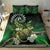 Aotearoa New Zealand Tuatara Bedding Set Maori Koru Art