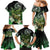 Aotearoa New Zealand Tuatara Family Matching Mermaid Dress and Hawaiian Shirt Maori Koru Art