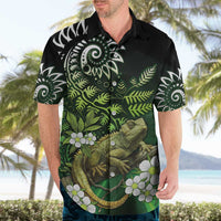 Aotearoa New Zealand Tuatara Hawaiian Shirt Maori Koru Art LT05 - Polynesian Pride