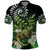 Aotearoa New Zealand Tuatara Polo Shirt Maori Koru Art