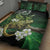 Aotearoa New Zealand Tuatara Quilt Bed Set Maori Koru Art