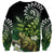 Aotearoa New Zealand Tuatara Sweatshirt Maori Koru Art