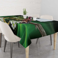 Aotearoa New Zealand Tuatara Tablecloth Maori Koru Art LT05 - Polynesian Pride