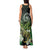 Aotearoa New Zealand Tuatara Tank Maxi Dress Maori Koru Art