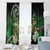 Aotearoa New Zealand Tuatara Window Curtain Maori Koru Art