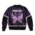 Personalised Alzheimer's Awareness Bomber Jacket You May Not Remember But I Will Never Forget