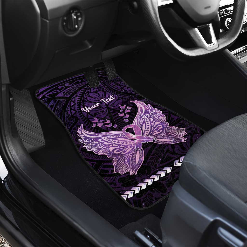 Alzheimer's Awareness Car Mats You May Not Remember But I Will Never Forget LT05 - Polynesian Pride