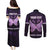 Personalised Alzheimer's Awareness Couples Matching Puletasi and Long Sleeve Button Shirt You May Not Remember But I Will Never Forget