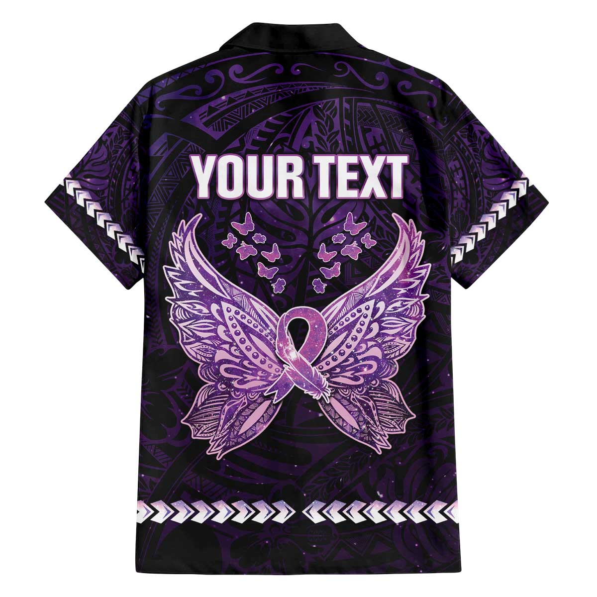 Personalised Alzheimer's Awareness Family Matching Puletasi and Hawaiian Shirt You May Not Remember But I Will Never Forget LT05 - Polynesian Pride