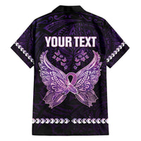 Personalised Alzheimer's Awareness Family Matching Puletasi and Hawaiian Shirt You May Not Remember But I Will Never Forget LT05 - Polynesian Pride