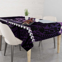 Alzheimer's Awareness Tablecloth You May Not Remember But I Will Never Forget LT05 - Polynesian Pride