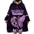 Personalised Alzheimer's Awareness Wearable Blanket Hoodie You May Not Remember But I Will Never Forget