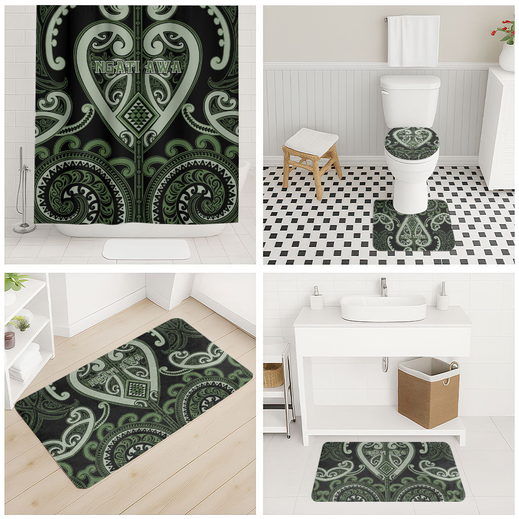 Aotearoa Ngati Awa Bathroom Set Maori Tribal Pattern LT05 - Polynesian Pride
