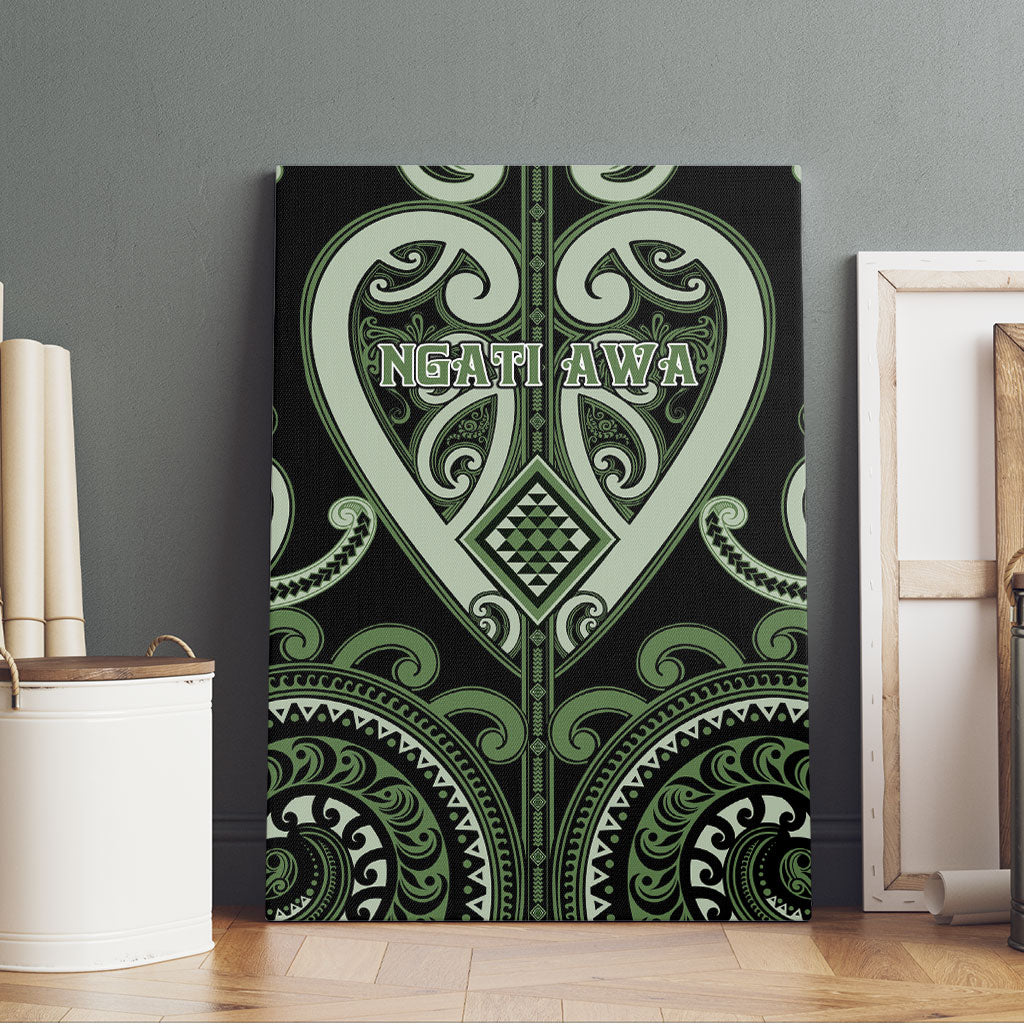 Aotearoa Ngati Awa Canvas Wall Art Maori Tribal Pattern LT05 - Polynesian Pride