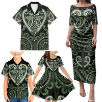 Custom Aotearoa Ngati Awa Family Matching Puletasi and Hawaiian Shirt Maori Tribal Pattern LT05 - Polynesian Pride