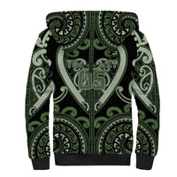 Custom Aotearoa Ngati Awa Sherpa Hoodie Maori Tribal Pattern LT05 - Polynesian Pride