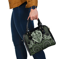 Aotearoa Ngati Awa Shoulder Handbag Maori Tribal Pattern LT05 - Polynesian Pride