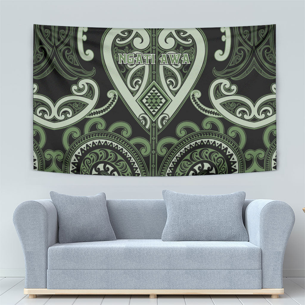 Aotearoa Ngati Awa Tapestry Maori Tribal Pattern LT05 - Polynesian Pride