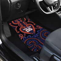 Custom Aotearoa Whakatohea Car Mats Maori Tribal Pattern LT05 - Polynesian Pride