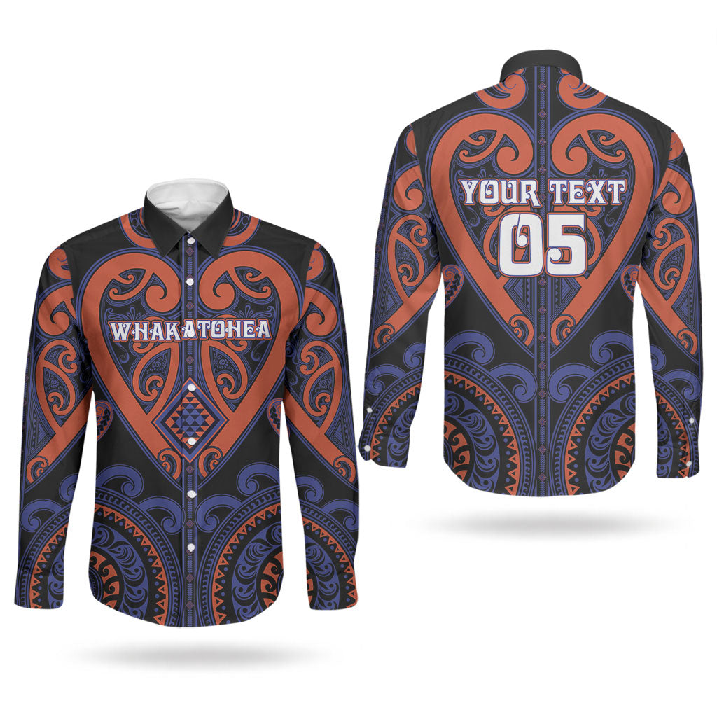 Custom Aotearoa Whakatohea Couples Matching Short Sleeve Bodycon Dress and Long Sleeve Button Shirt Maori Tribal Pattern LT05 - Polynesian Pride