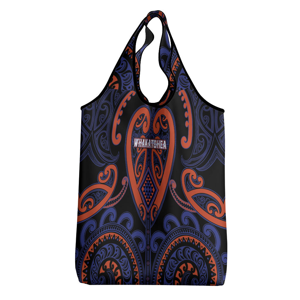 Aotearoa Whakatohea Grocery Bag Maori Tribal Pattern LT05 - Polynesian Pride