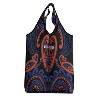 Aotearoa Whakatohea Grocery Bag Maori Tribal Pattern LT05 - Polynesian Pride